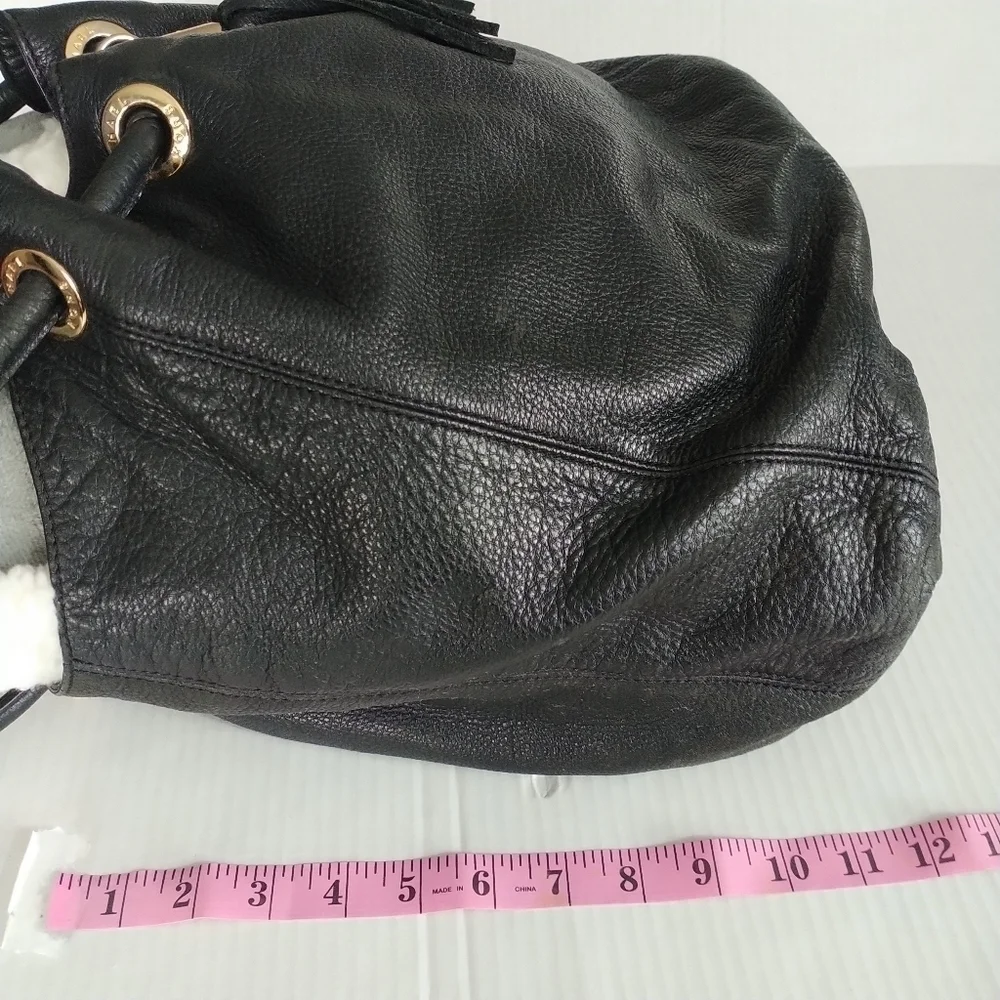 Michael Kors Black Medium East West Ring Tote - Picture 6 of 12